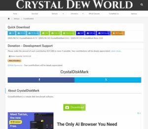crystal-dew-world 화면
