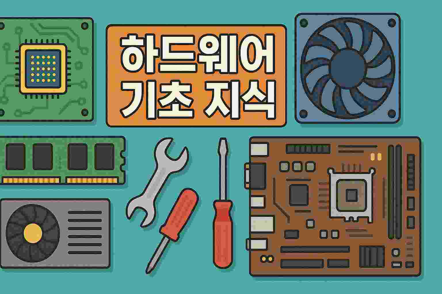 하드웨어 기초 지식 이미지