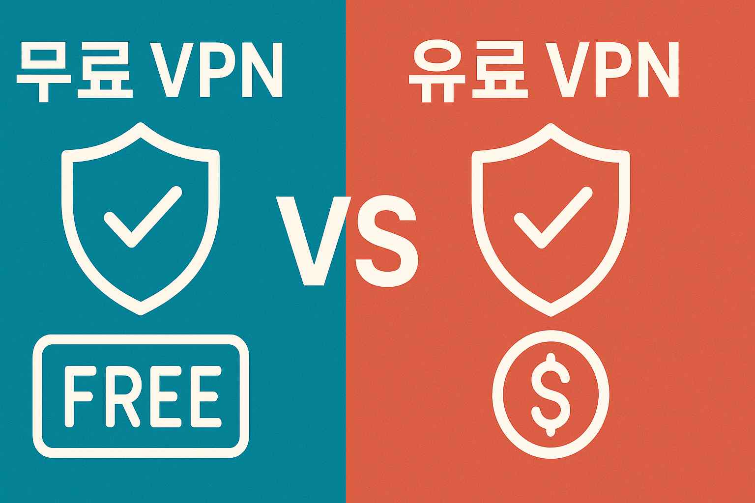 무료 VPN vs 유료 VPN 비교